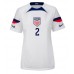 Lacne Ženy Futbalové dres Spojené štáty Sergino Dest #2 MS 2022 Krátky Rukáv - Domáci